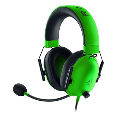 2. Razer BlackShark V2 X Kabelgebundenes Gaming-Headset mit Kopfbügel, Grün, Schwarz
