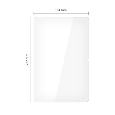 2. Tech-Protect Glass Fit+ 2er-Pack Panzerglas für Samsung Galaxy Tab A9+ / A11+ Plus 11.0 - transparent