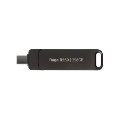 3. Patriot Rage R550 256 GB Dual USB A+C, Aluminium, 100 MB/s