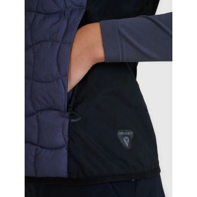 5. Damen Trekkingweste mit Primaloft-Füllung Schwarz 4F 4FWSS25TVJAF180-22S