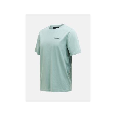 3. PEAK PERFORMANCE M Original T-Shirt mit kleinem Logo, grün