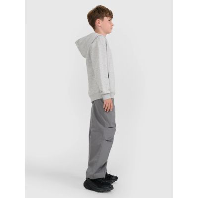 3. Jungen-Sweatshirt mit Kapuze, offen, 4F 4FJWMM00TSWSM1860-25M