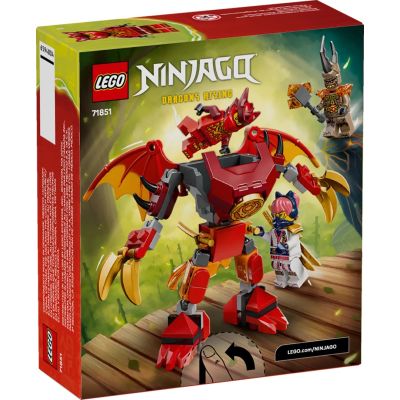 2. LEGO NINJAGO 71851 Kais Drachen-Mech-Kampfset