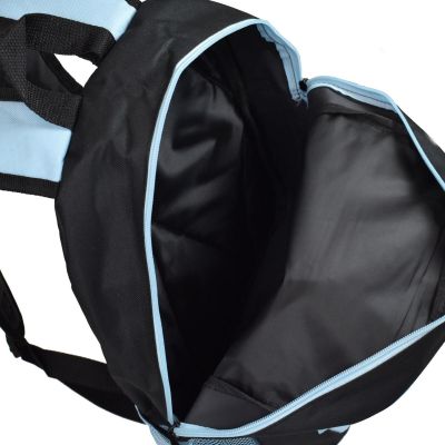 5. Jugendrucksack hellblau-schwarz SEMI LINE