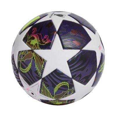 3. adidas UCL 25/26 Final League J290 Lila-Weißer Fußball JX9097