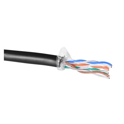 2. Q-LANTEC UTP-Netzwerkkabel Kat. 5e PE, für den Außenbereich, trocken, 305 m