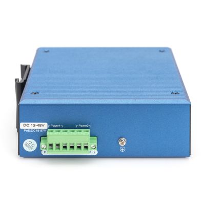 5. Industrieller 8+2-Port L2 Managed Gigabit Ethernet Switch (8x GE RJ45 + 2 SFP-Ports)