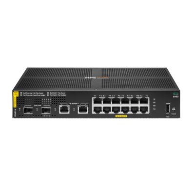HPE Aruba Networking Aruba 6000 12G Class4 PoE 2G/2SFP 139W Managed L3 Gigabit Ethernet (10/100/1000) PoE-Unterstützung 1U
