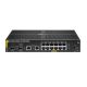 HPE Aruba Networking Aruba 6000 12G Class4 PoE 2G/2SFP 139W Managed L3 Gigabit Ethernet (10/100/1000) PoE-Unterstützung 1U