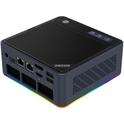 4. Mini-PC Qoobe U155H Core Ultra 7 155H/16GB/SSD 512GB/Win 11 Pro schwarz (Markenname: Morefine)