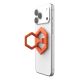 3. UAG Magnetischer Ringständer – magnetischer Ständer, der am Schutzgehäuse befestigt ist (orangefarben).
