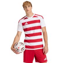 adidas Herren-Trikot Hooped 26 Jersey weiß-rot KF3388