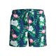 Jack&Jones Herren JWHARUBA Badeshorts mit Print 12206537 Marineblau Blazer Flamingo