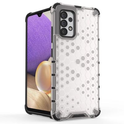 5. Honeycomb Panzerhülle mit Gelrahmen für Samsung Galaxy A03s (166,5) schwarz