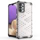 5. Honeycomb Panzerhülle mit Gelrahmen für Samsung Galaxy A03s (166,5) schwarz