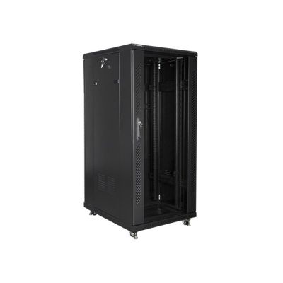 6. Lanberg FF01-6827-12B 27U freistehendes Rack Schwarz
