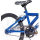 5. Huffy HX PRO 20" Aluminium-BMX-Rad, schwarz und blau (53000W)
