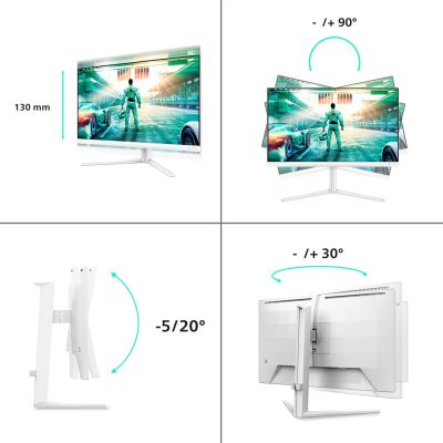 25. Philips Monitor 68,5 cm (27,0") 27M2N3501PA 16:9 2xHDMI+DP VA / gr