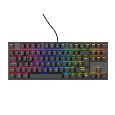 5. GENESIS NKG-1886 Gaming-Tastatur USB QWERTZ Deutsch Schwarz