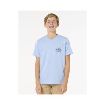 RIP CURL STAPLE TEE - BOY blue