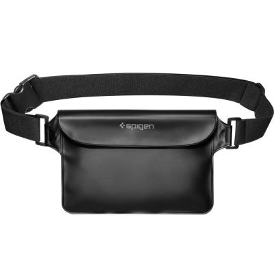 3. Spigen Aqua Shield A621 wasserdichte Hüfttasche + schwimmende Tasche – Schwarz