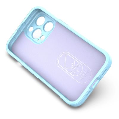 2. Magic Shield Case für iPhone 13 Pro flexible gepanzerte Hülle hellblau
