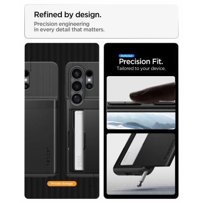 8. Spigen Slim Armor CS Hülle für Samsung Galaxy S26 Ultra - Schwarz