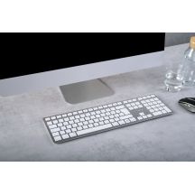 Kabellose Tastatur für Mac KW 9100 Slim Wireless Silber Deutschland