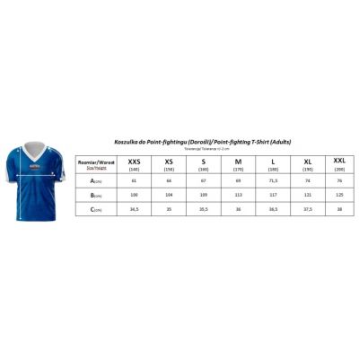 6. MASTERS Point-Fighting-T-Shirt (WAKO-GENEHMIGT)