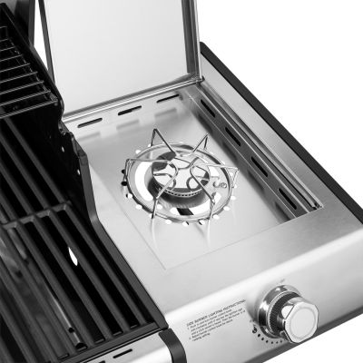 5. Teesa BBQ 5006 MASTER Gasgrill – 5 Brenner – Platz für eine Gasflasche