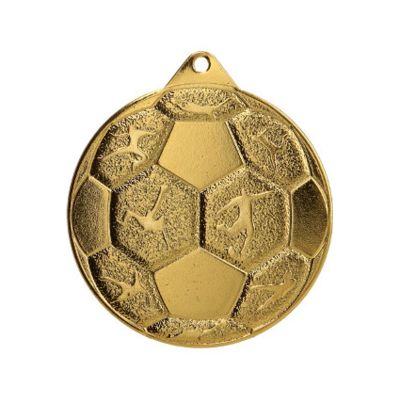 6. STEEL MEDAILLE FUSSBALL FI 50 MMC8850/G - GOLD