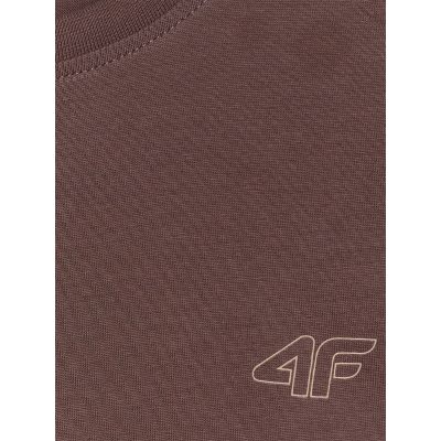 15. Einfarbiges Standard-T-Shirt (2er-Set) für Kinder 4F 4FJRAW25TTSHU3157-90S