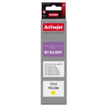 Activejet AB-D100Y Tintenflasche (Ersatz für Brother BT-D100Y; Supreme; 50 ml; gelb)