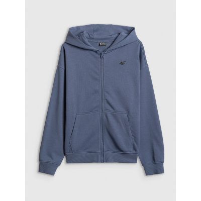 7. Locker geschnittener Kapuzenpullover für Jungen, Größe 4F 4FJRSS26TSWSM3051-33S