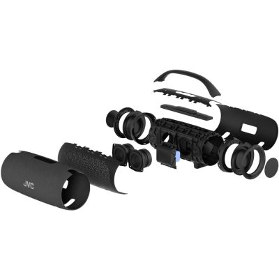 3. JVC XS-E524B Tragbarer Bluetooth-Lautsprecher Schwarz