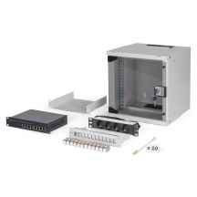10-Zoll-Netzwerkpaket, 6U-Rack und Hardware, gr SOHO Pro-Version, keine Montage erforderlich
