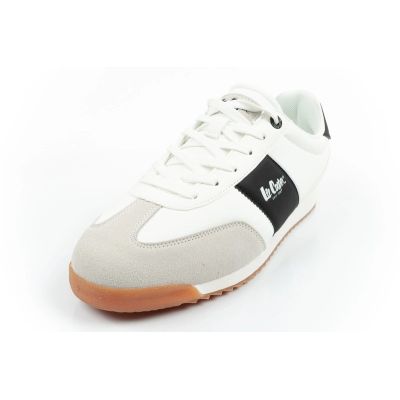 3. Lee Cooper Sportschuhe, Sneaker für Herren, modisch und bequem, weiß