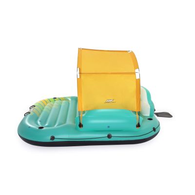 2. Bestway 43407 Pool- und Strandinsel, mehrfarbig, einfarbig, PVC