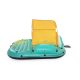 2. Bestway 43407 Pool- und Strandinsel, mehrfarbig, einfarbig, PVC
