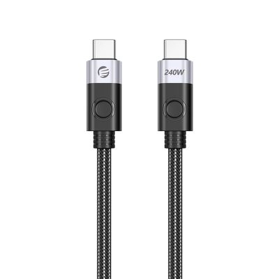 Orico CC240 USB-C-zu-USB-C-Kabel, 240 W, USB 4.0, 40 Gbit/s, 8K, 60 Hz, 0,5 m – Schwarz