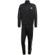 9. Herren adidas 3-Streifen Trainingsanzug Schwarz JN1817