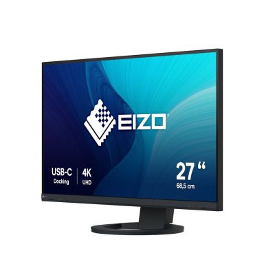 6. EIZO FlexScan EV2740S-BK - 27" IPS LCD-Monitor, 4K UHD 3840 x 2160 (16:9), USB-C-Anschlüsse (schwarz)