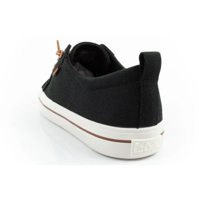 5. Lee Cooper Damen-Sportschuhe, modische Sneaker in Schwarz, bequem