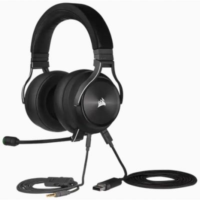 8. Corsair VIRTUOSO RGB Wireless XT Kabelgebundenes & Kabelloses Bluetooth-Kopfhörer-Headset Schwarz