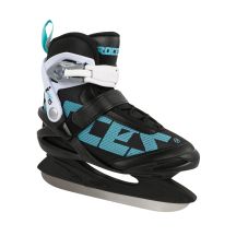 Roces ICY 5 Damen-Eislaufschuhe, schwarz, weiß und blau, 450737 001