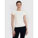 Schnelltrocknendes Damen-Yoga- und Pilates-T-Shirt 4F 4FWSS25TFTSF1270-11S