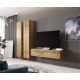 5. VIGO Vitrine „180“ 180/40/30 Eiche Wotan