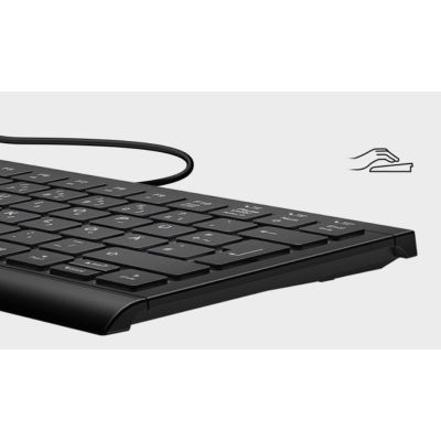 3. KeySonic KSK-5010ELC (DE) Tastatur Home USB QWERTZ Deutsch Schwarz
