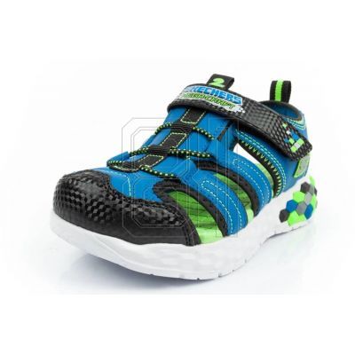 4. Skechers Jr. 402213L/BBLM Sandalen