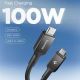 2. Spigen EB10020CC USB-C-Kabel 100 W 200 cm – Schwarz